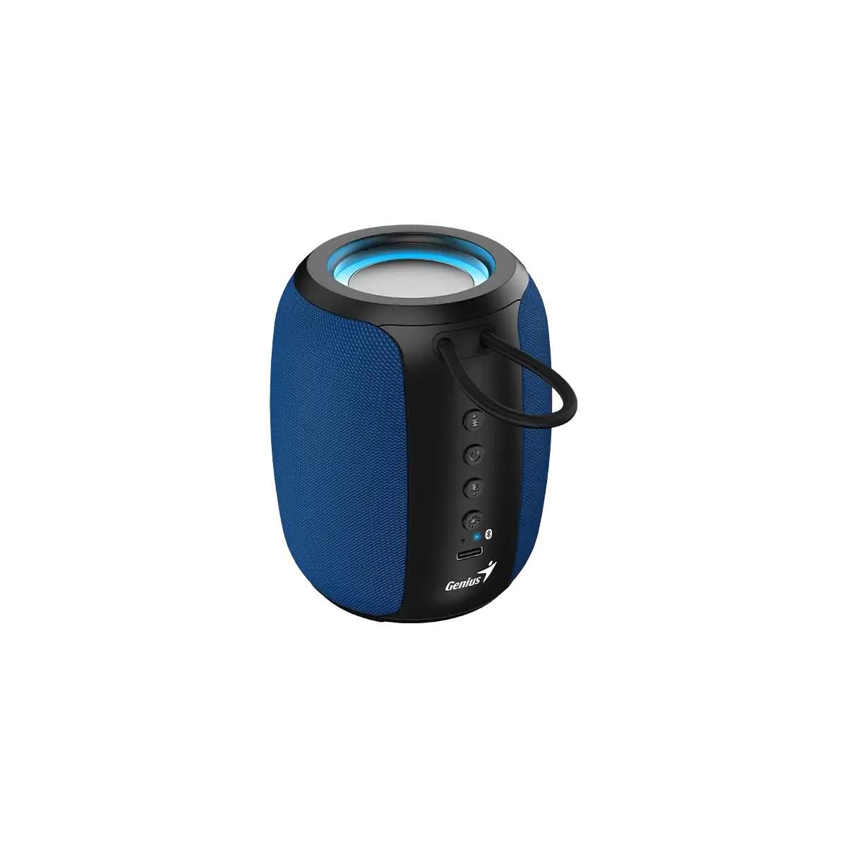 PARLANTE GENIUS SP-915BT BLUETOOTH 5W 6H MIC AI COPILOT RGB BLACK/BLUE